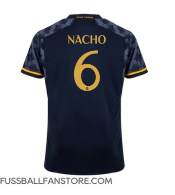 Real Madrid Nacho #6 Replik Auswärtstrikot 2023-24 Kurzarm